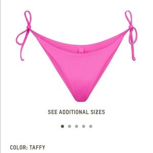 SKIMS Swim NWT Dipped Tie Bottoms - XXS